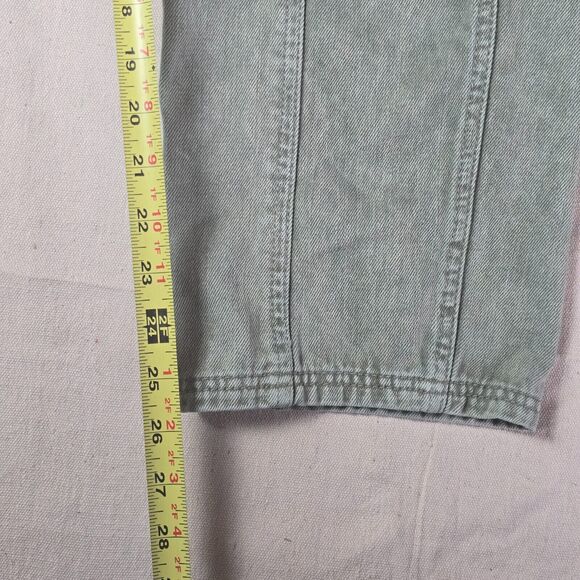 BDG Faded Green Acid Wash Denim Grunge Mom Jeans Womens Size 30 - Picture 7 of 16